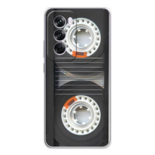 Чехол с Прикольным принтом на OPPO A5 (Кассета магнитофона)