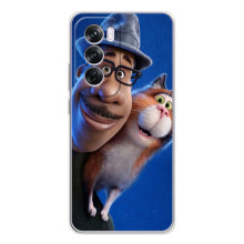 Чехол с принтом Душа на OPPO A5 (Джо и кот)