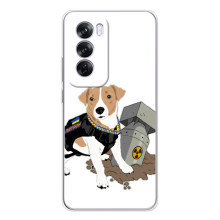 Чехол с принтом Собаки Патрон для OPPO A5 (Пёс Патрон с ракетой)