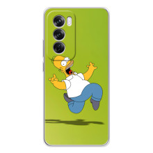 Чехол с Симпсонами для OPPO A5 (VPrint) (Гомер Симпсон)
