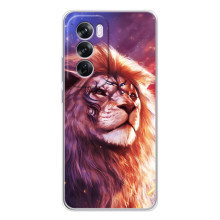Чехол со Львом для OPPO A5 (VPrint) – Красочный Лев