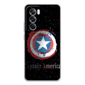 Чехол с Щитом Капитана Америки на OPPO A5 – Щит Капитана