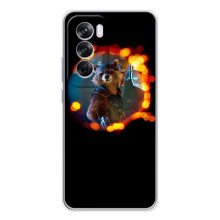 Чехол Супергерои Марвел на Оппо А5 – Енот Ракета