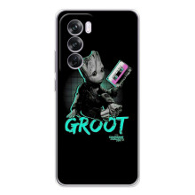 Чехол Супергерои Марвел на Оппо А5 – Groot