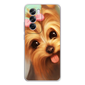 Чехол (ТПУ) Милые собачки для OPPO A5 – Йоршенский терьер