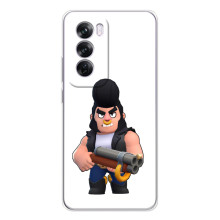 Чехол (ТПУ) с героями Бравл Старс на OPPO A5 (Булл)