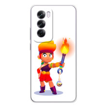 Чехол (ТПУ) с героями Бравл Старс на OPPO A5 (Пенни)