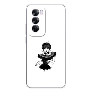 Чехлы Венсдей на OPPO A5 Уэнсдей (AlphaPrint)