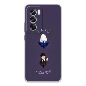Чехлы Венсдей на OPPO A5 Уэнсдей (AlphaPrint)