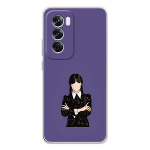 Чехлы Венсдей на OPPO A5 Уэнсдей (AlphaPrint)