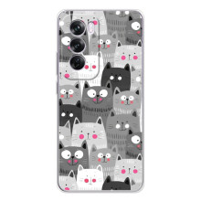 Чехол с милыми котиками на  (Коллаж с котами)