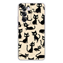 Чехол с рисунком кот на OPPO A5