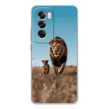 Чехол Король лев на Оппо А5 (Мусафа и Симба)
