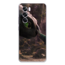 Чехол как приручить дракона на OPPO A5 – Сцена з драконом
