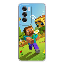 Чехол с картинками Майнкрафт для  (Персонаж Майнкрафт)