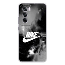 Чехол с логотипом Найк на OPPO A5 – Найк дымчатый