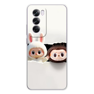 Чохол з принтом Лабубу для OPPO A5 – Labubu