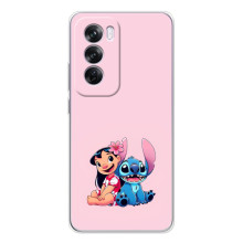 Чехол с принтом Стич на OPPO A5 (Лило и Стич)