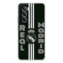 ФК Реал Мадрид чехлы для OPPO A5 (AlphaPrint) (черно белый Реал)