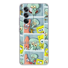 Силіконовий чохол Спанч Боб на Оппо А5 (Фото-БоБ)