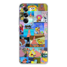 Силіконовий чохол Спанч Боб на Оппо А5 (Комікси Спанч Боб)