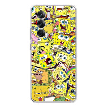 Силіконовий чохол Спанч Боб на Оппо А5 (Спанч Боб Арт)