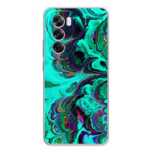 Чехлы с тематикой "Мрамор" на Оппо А5 (Салатный мрамор)