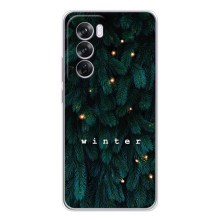 Новогодние, Праздничные Чехлы для OPPO A5 - 2024 год (Winter)