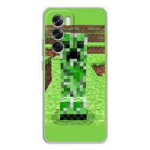 Чохли для OPPO A5 (Персонажі МайнКрафт) – Кріпер 2