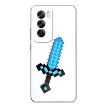 Чохли для OPPO A5 (Персонажі МайнКрафт) – Меч