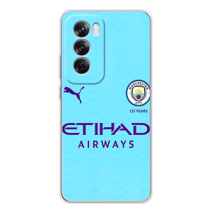 Силиконовые Чехлы принт Футбол на OPPO A5 – Man City