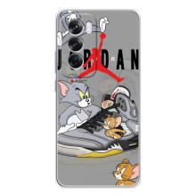 Силиконовый Чехол Nike Air Jordan на Оппо А5 (Air Jordan)