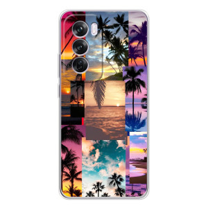 Силиконовый чехол с КАРТИНКАМИ лето для OPPO A5 (AlphaPrint)