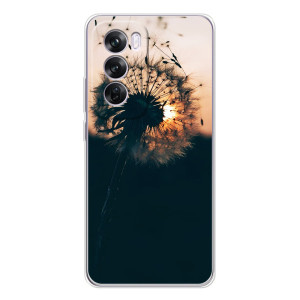 Силіконовий Чохол з кульбабками на OPPO A5 – Гарна кульбабка