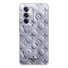 Текстурный Чехол Louis Vuitton для Оппо А5 (Белый ЛВ)