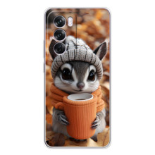 Друкований чохол 'Звірята з кавою' для OPPO A5