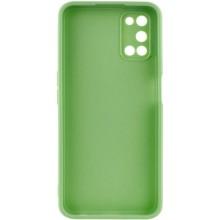 Силиконовый чехол Candy Full Camera для Oppo A52 / A72 / A92 – Зеленый