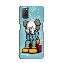 Чехлы для Oppo A52 - Bearbrick Louis Vuitton (PREMIUMPrint) (Плач Bearbrick)