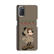 Чохли  GUCCI для Оппо А52 (AlphaPrint) – Mickey GUCCI