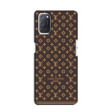 Чохли Луі Вітон для Oppo A52 (AlphaPrint - LOUIS VUITTON) (шпалери LV)