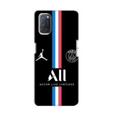 Чохли PSG для Oppo A52 (AlphaPrint) (футболка ПСЖ)