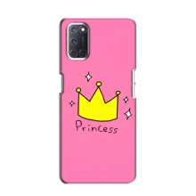 Чохол з картинкою (Стильні) OPPO A52 - (AlphaPrint) (Princess)