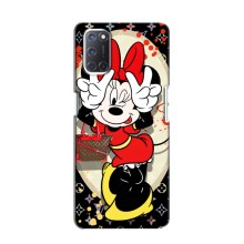 Чехол Disney Mouse Oppo A52 (PREMIUMPrint) (Минни peace)