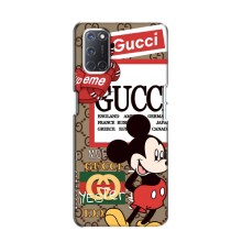 Чехол Disney Mouse Oppo A52 (PREMIUMPrint) (Стильный Микки)