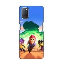 Чехол для Oppo A52 Бравл Старс (VPrint)