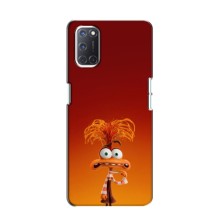 Чехол Головоломка для Oppo A52 - (AlphaPrint) (Тревожность)