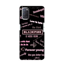 Чехол с музыкальной группой для Oppo A52 (BLACKPINK)