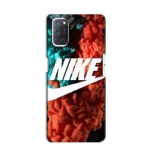 Чохол для Oppo A52 - з принтом Найк (AlphaPrint) (Димчастий найк)