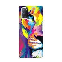 Чохол з картинкою ЛЕВ для Oppo A52 (VPrint) (Яскравий Лев)
