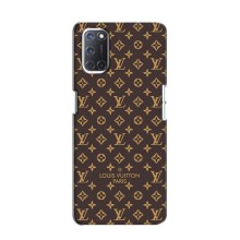 Чехол Стиль Louis Vuitton на Oppo A52 (Фон Луи Виттон)